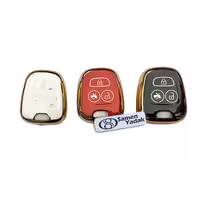 قاب سیلیکونی لوکس کربنی کوییک ، تیبا و پراید 3 دکمه