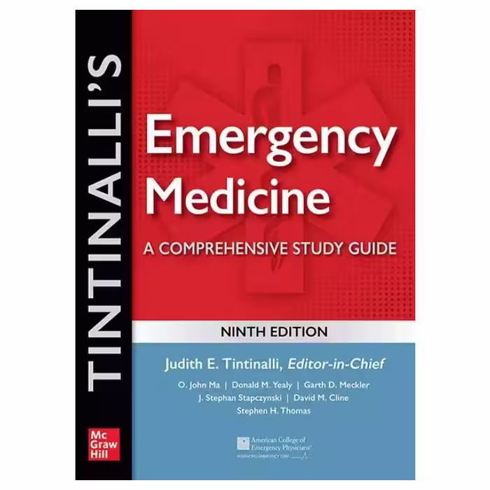 کتاب طب اورژانس ویرایش نهم دو جلدی تینتینالی زبان اصلی | Tintinalli’s Emergency Medicine 2020