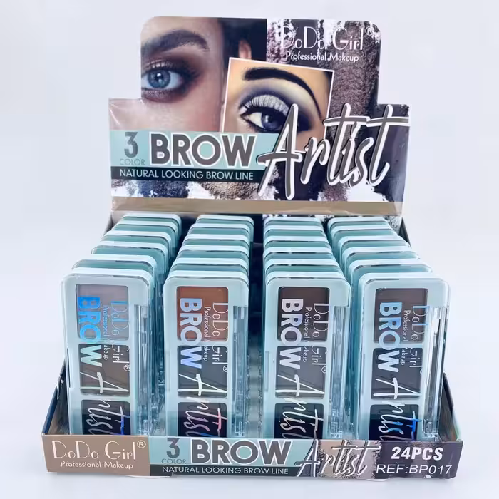 پالت سایه ابرو 3 رنگ دودوگرل