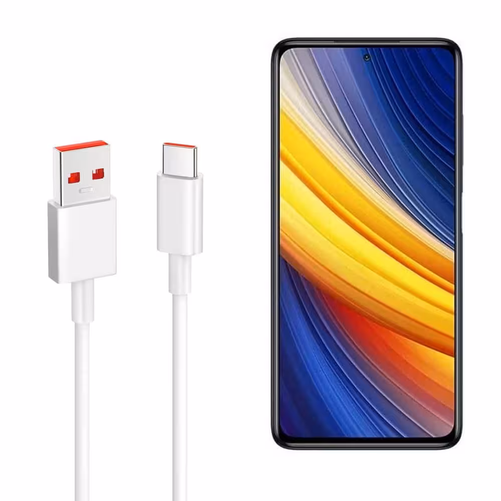 کابل شارژ شیائومی پوکو X3 پرو