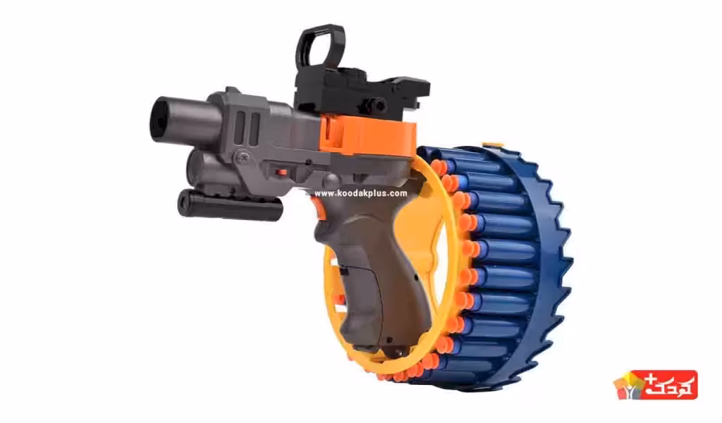 تفنگ اسباب بازی شارژی رگباری 2-113