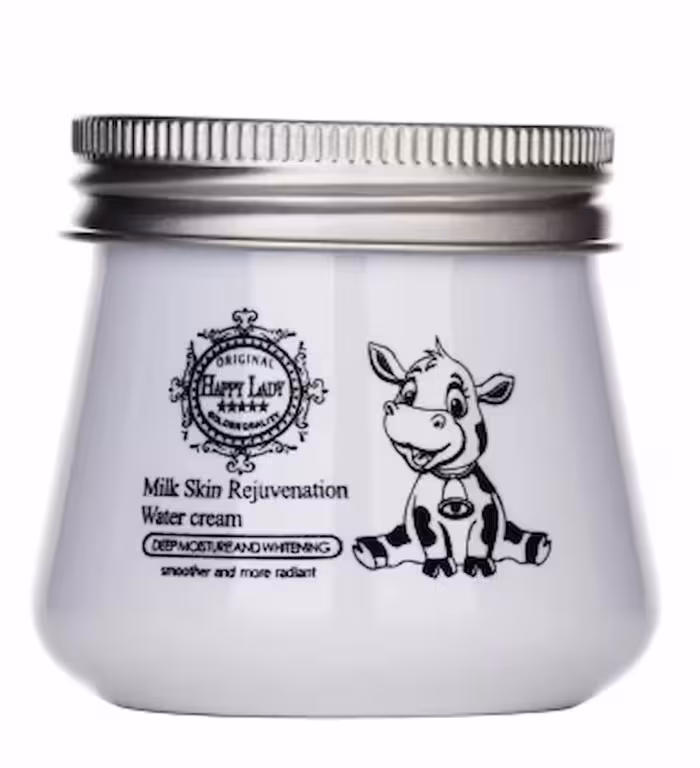 کرم جوانساز هپی لیدی حاوی شیر گاو