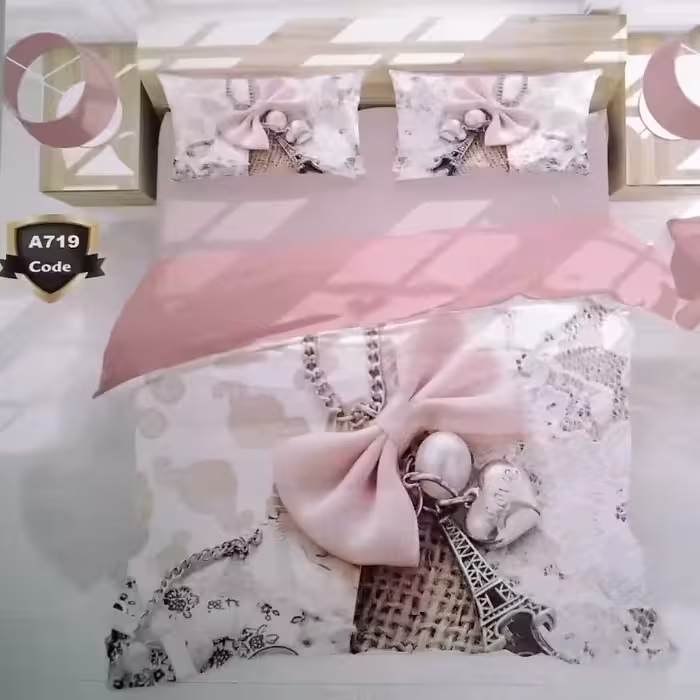 سرویس روتختی دو نفره 4 تکه کدa719 (پس کرایه)