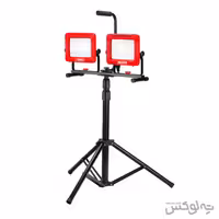 نورافکن LED برقی 50 وات دوبل با سه پایه رونیکس مدل RH-4219