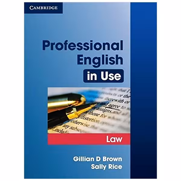 کتاب Professional English in Use Law