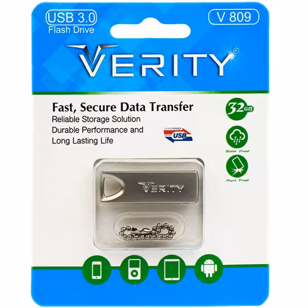 فلش مموری وریتی VERITY V811 ظرفیت 64 گیگابایت - فروشگاه اینترنتی پروتاچ