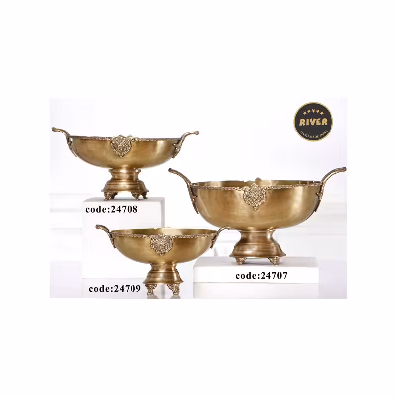 ظرف پذیرایی برنجی 24707