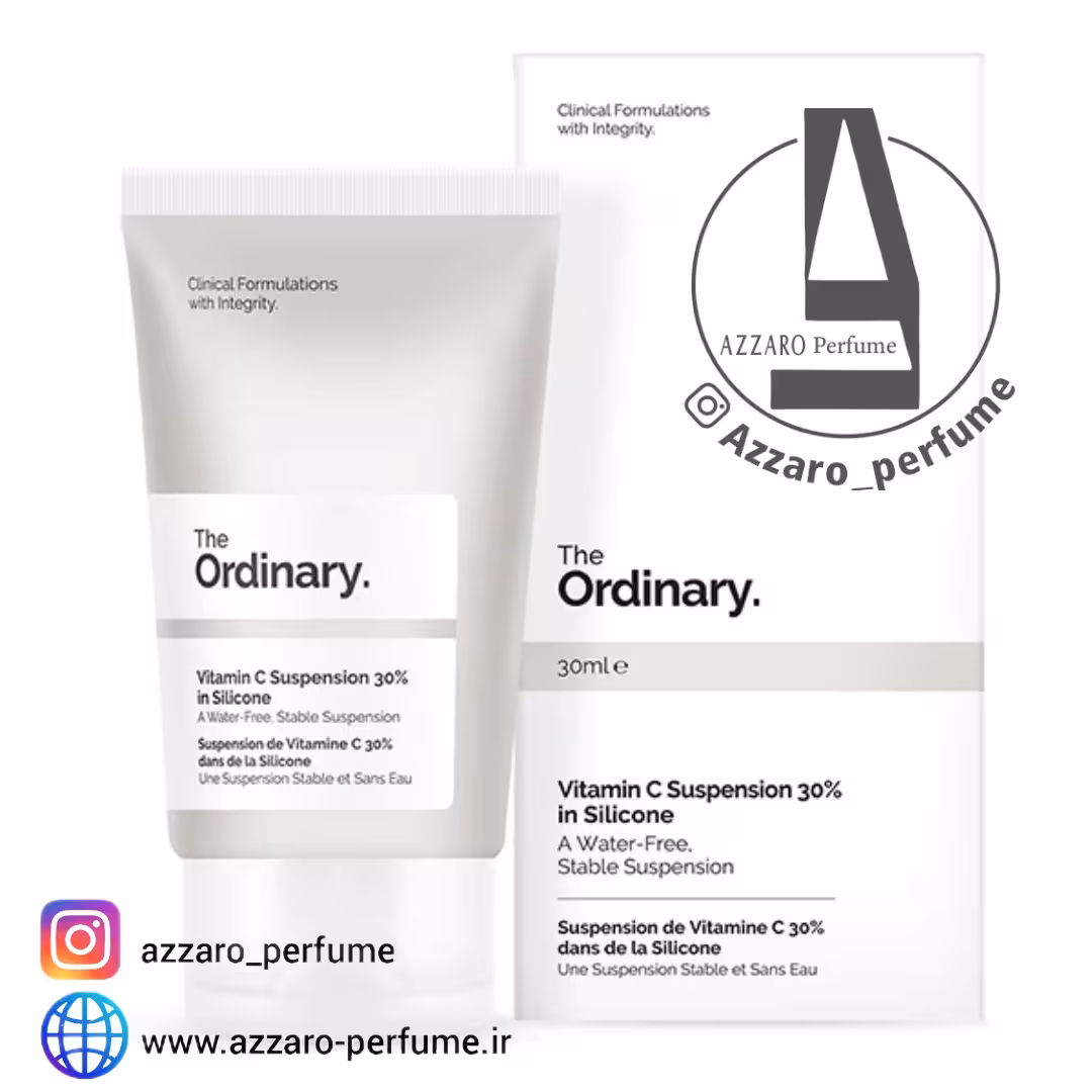 کرم سوسپانسیون ویتامین سی 30% سیلیکونی اوردینری حجم 30 میل