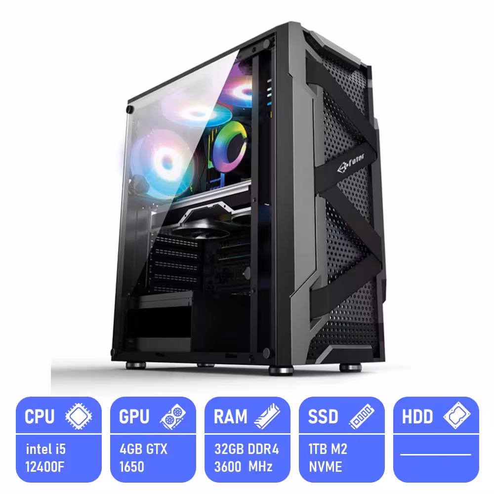 کامپیوتر آماده مدل i5-32GB-1TB-4GB PA125B6B-D