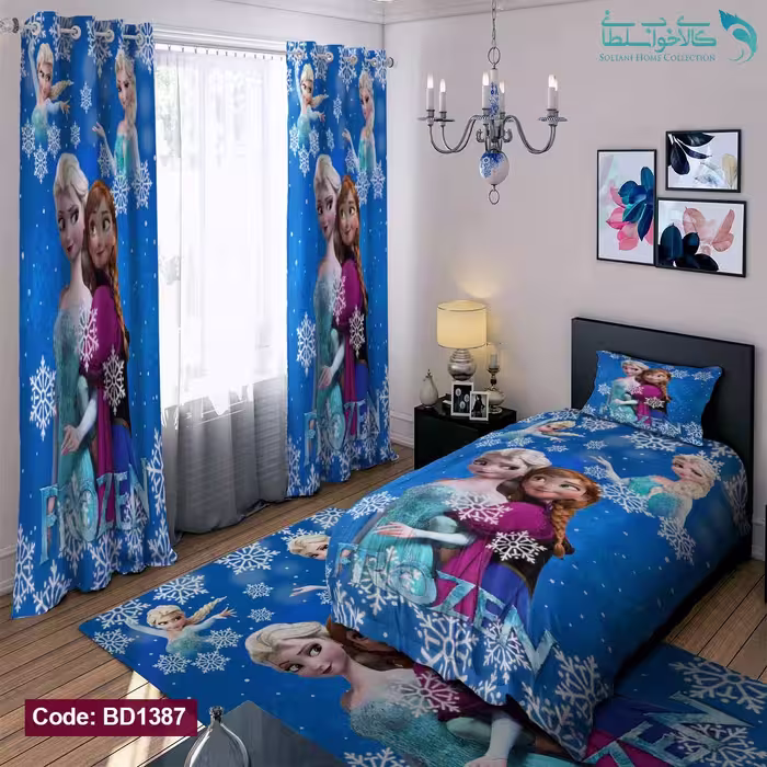 روتختی طرح السا و آنا یکنفره کد BD1387