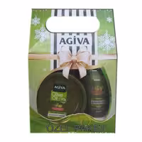 پک کادویی کرم مرطوب کننده آگیوا Agiva Zeytin Yağlı حاوی عصاره روغن زیتون 300 میل   75 میل