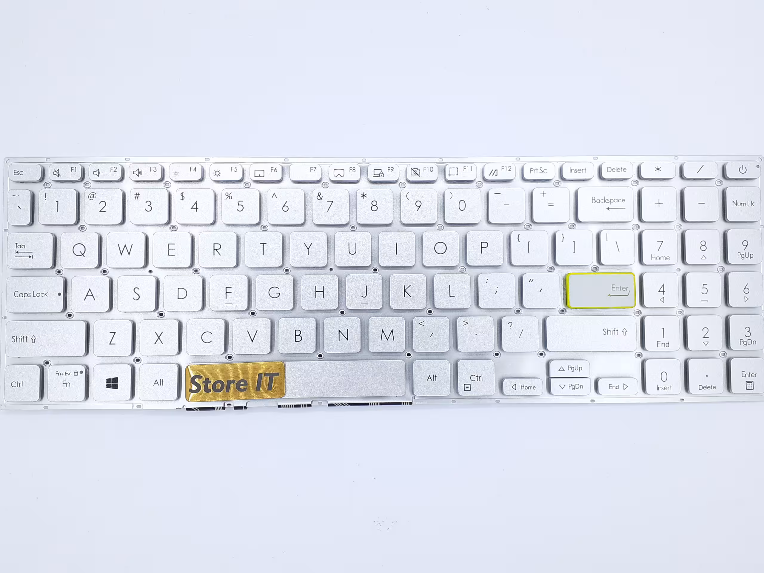 کیبورد لپ تاپ ایسوس VivoBook S531 نقره‌ای - فروشگاه اینترنتی استور آی تی