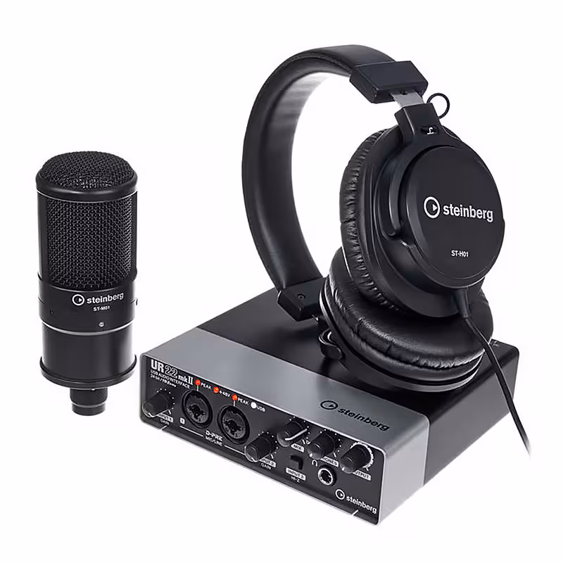 کارت صدا Steinberg UR22mkii Recording Pack