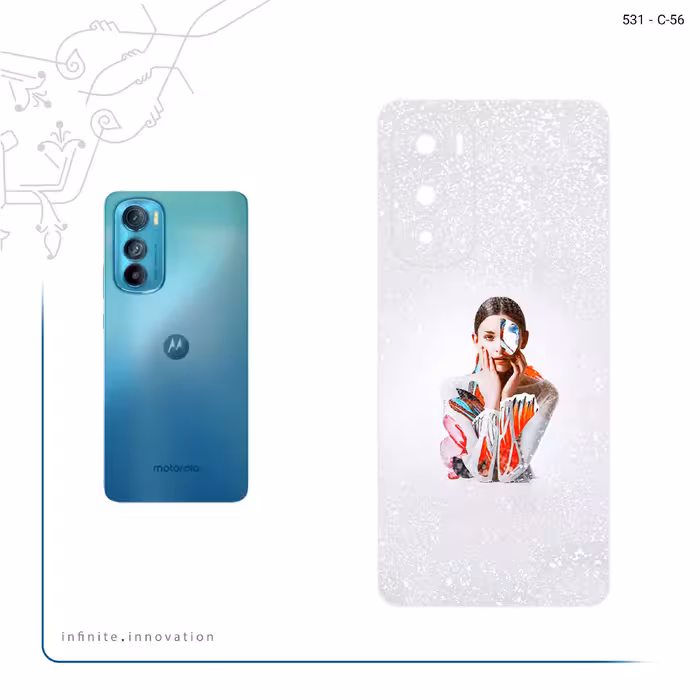 برچسب پوششی ماهوت مدل Collage of Women Portrait 4 مناسب برای گوشی موبایل موتورولا Edge 30