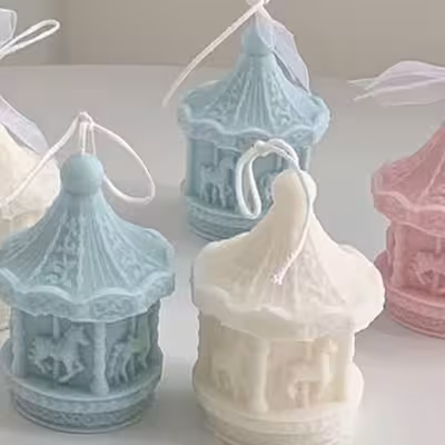 قالب شمع مدل کاروسل