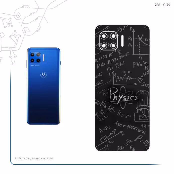 برچسب پوششی ماهوت مدل Physics Science مناسب برای گوشی موبایل موتورولا Moto G 5G Plus
