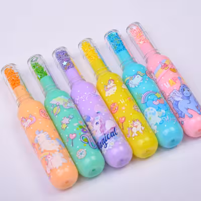 ماژیک علامت گذار مدل یونیکورن بسته 6 عددی