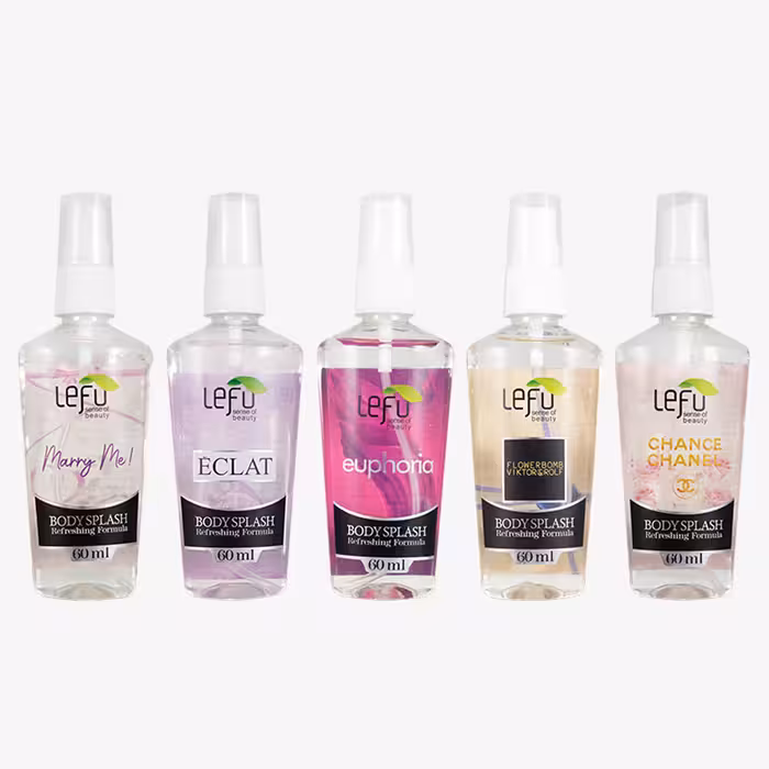 بادی اسپلش لفو مدل 102 حجم 60 میلی لیتر بسته 5 عددی