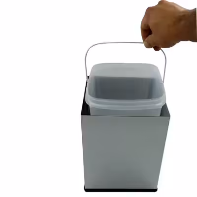 ست سطل و فرچه مدل بادبزنی