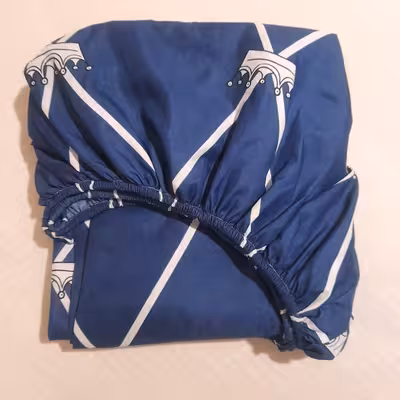 سرویس ملحفه مدل کشدوز niki06.25 کد 180 طرح گره دو نفره سه تکه