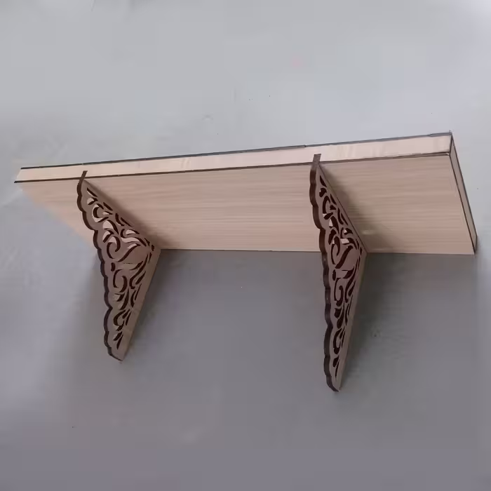 شلف دیواری مدل مثلثی4515