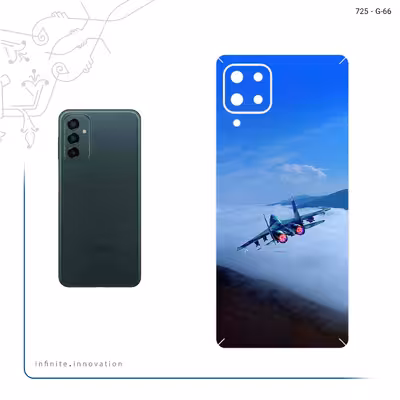 برچسب پوششی ماهوت مدل Fighter plane Su27 مناسب برای گوشی موبایل سامسونگ Galaxy M62