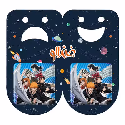 پیکسل خندالو مدل انیمه بلیچ Beach کد 4955 به همراه مگنت