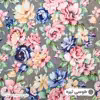 ملحفه آدنو مدل گلباران کد IR120 دونفره سایز 180x200 سانتی متر