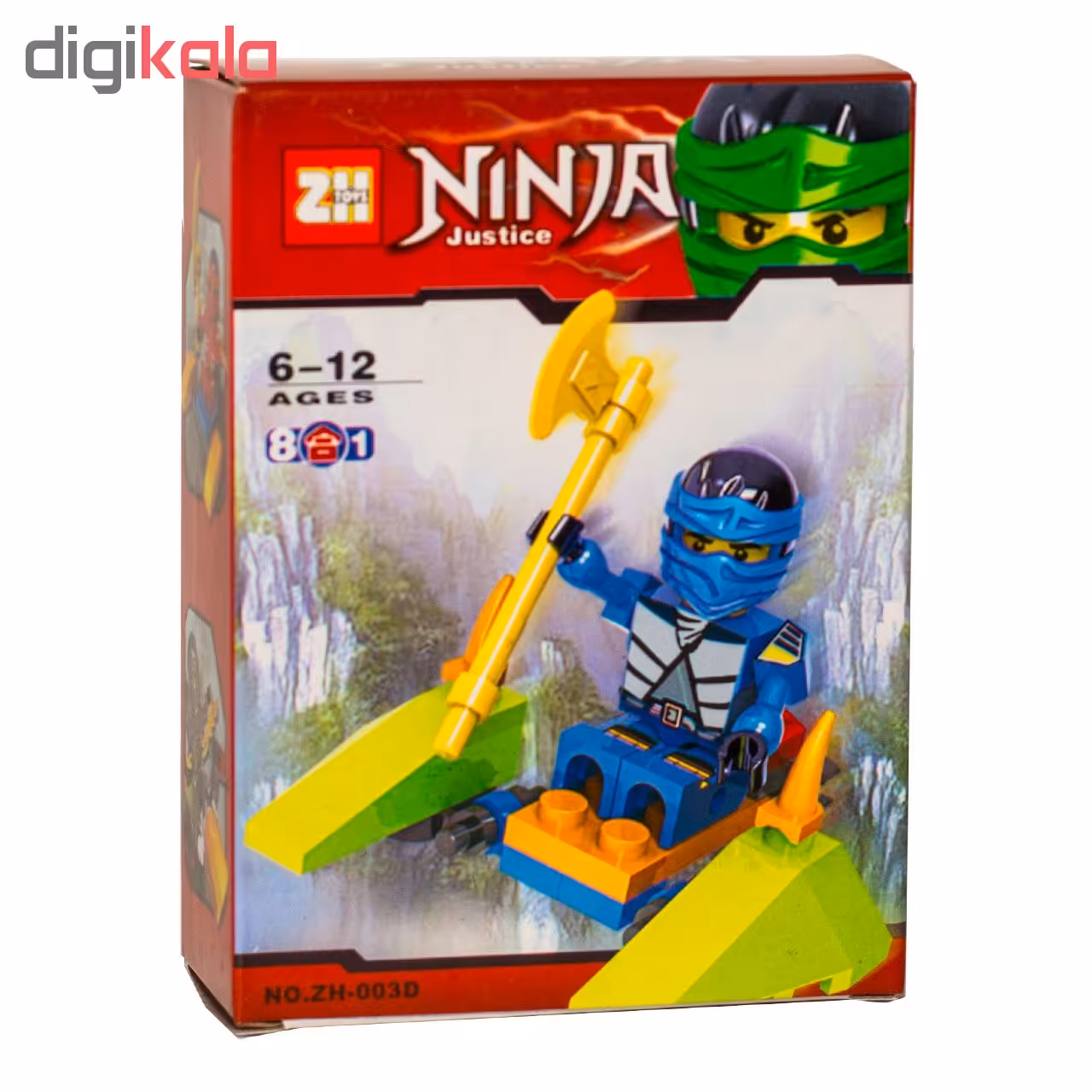 ساختنی نینجا مدل NINJA Justice کد ZH-003D