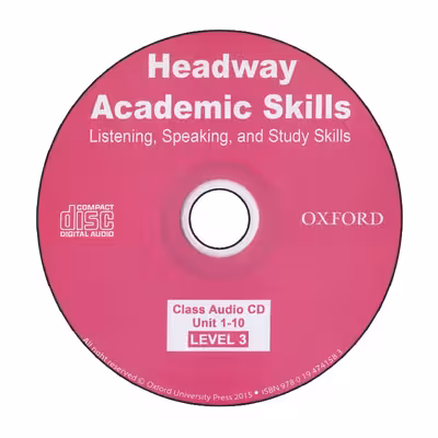 کتاب Headway Academic Skills Listening, Speaking, And Study Skills Level 3 اثر Richard Harrison انتشارات الوندپویان