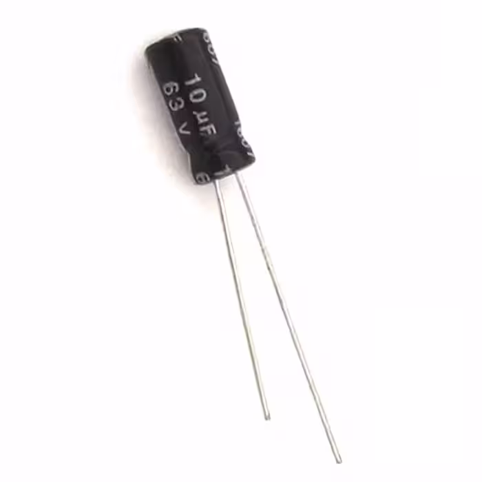 خازن الکترولیت 10 میکروفاراد مدل 63V-RUS بسته 8 عددی