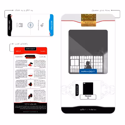 برچسب پوششی ماهوت مدل Karate مناسب برای گوشی موبایل هوآوی P8