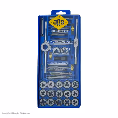 مته حدیده و قلاویز جاب مدل JE-40 مجموعه 40 عددی