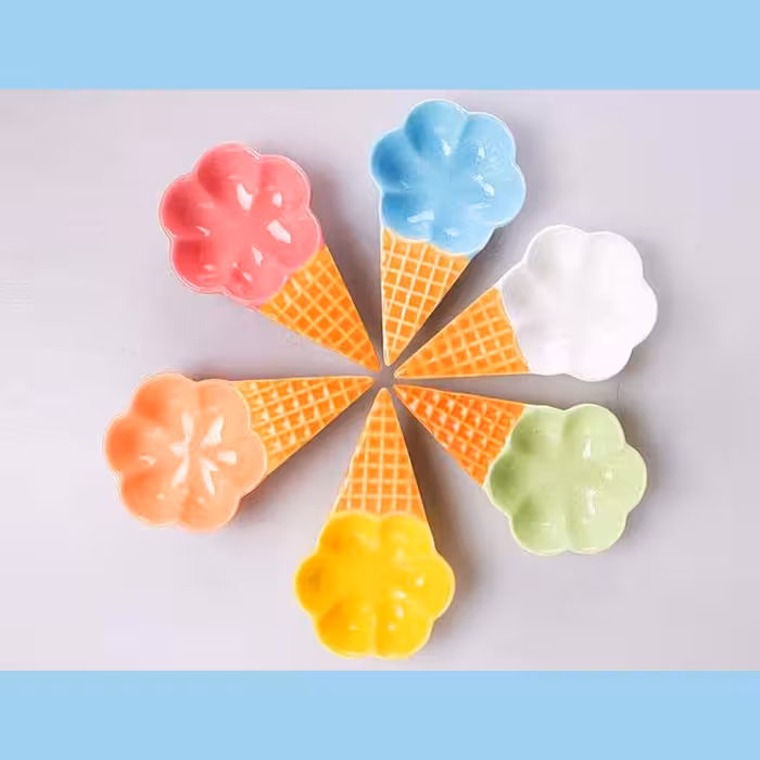 بستنی خوری مدل qs1365 بسته 6 عددی