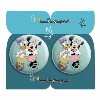  پیکسل پرمانه طرح میکی موس کد pm2n.12968 مجموعه 2 عددی