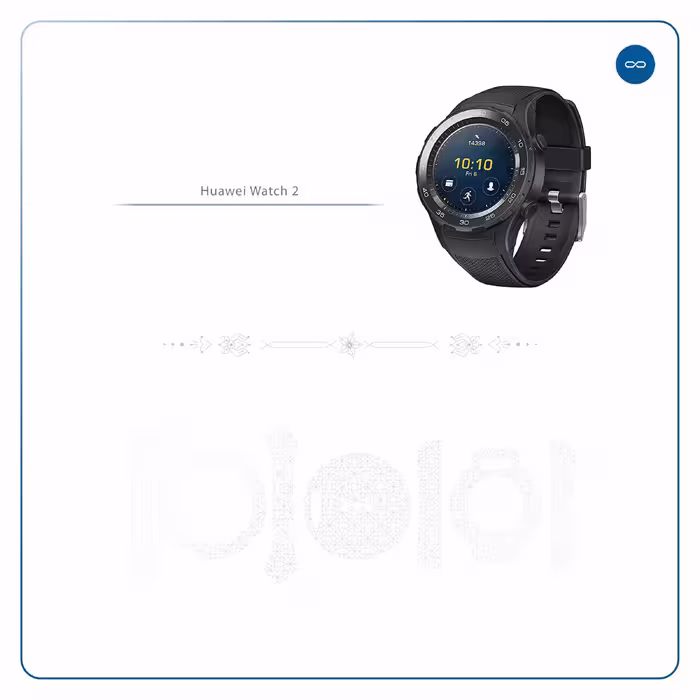 برچسب ماهوت طرح Cloud-Transparent مناسب برای ساعت هوشمند هوآوی Watch 2