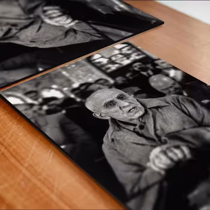 تابلو شاسی آواویز مدل محمد مصدق کد 4G457