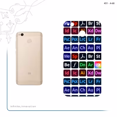 برچسب پوششی ماهوت مدل Adobe مناسب برای گوشی موبایل شیائومی Redmi 4X