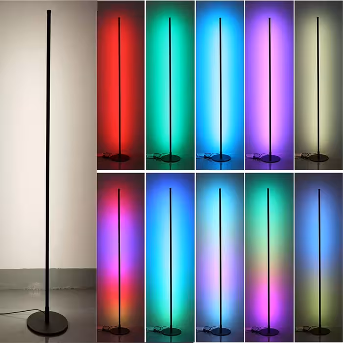 آباژور ایستاده ام کی ای لایتینگ مدل مدرن کد AL-RGB