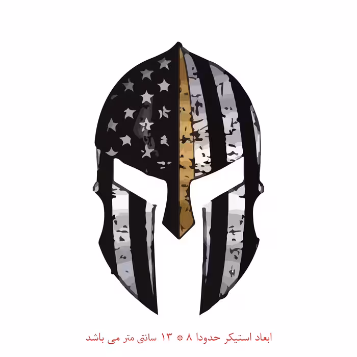 استیکر خودرو طرح وایکینگ کد 1147