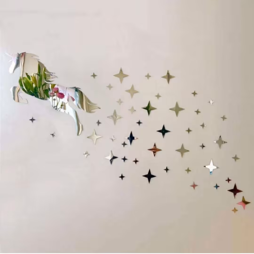 آینه مدل اسب تک شاخ کد 11