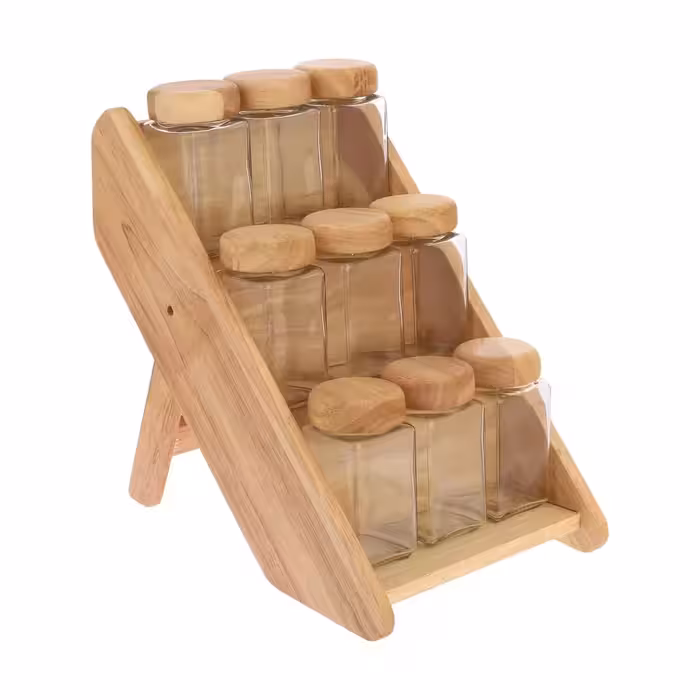 جا ادویه لاناوود مدل دومینو – 9 عددی دوحالته مربعی جمع‌وجور