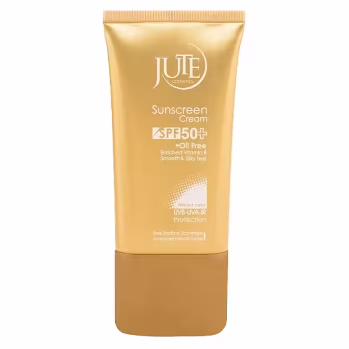 کرم ضد آفتاب بدون رنگ ژوت SPF 50 مدل smooth silky feel  مناسب پوست های چرب حجم 40 میلی لیتر ‌(انقضا1407/03)