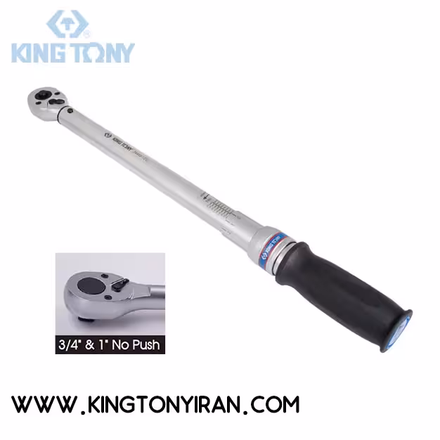 34362-3DG – آچار درجه جغجغه اي 3/8 – تک مقياس ( 10 – 60 نيوتن متر ) کينگ توني