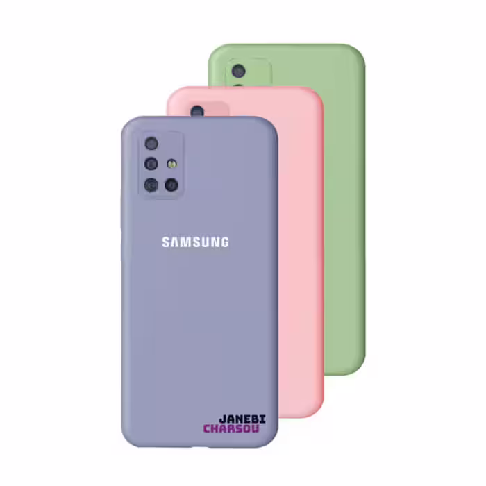 قاب سیلیکونی محافظ لنزدار سامسونگ مدل Samsung Silicone Cover for M51