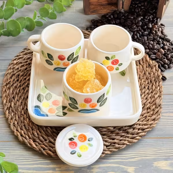 چای خوری بهاری دو نفره گل