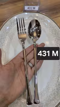 سرویس قاشق و چنگال 143 پارچه 30 نفره S G