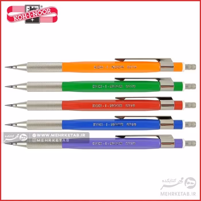 اتود دو میلی متری کوه نور مدل 5219 Koh-I-Noor 2 mm mechanical pencil 5219