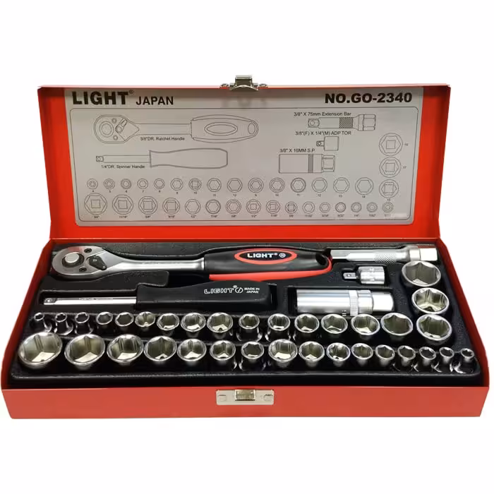 جعبه بکس لایت 40 پارچه مدل GO-2340