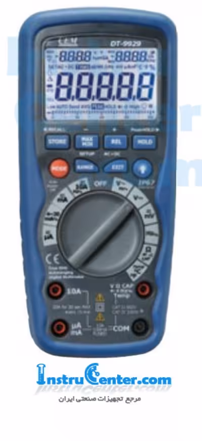 مولتی متر صنعتی دیجیتال با قابلیت اندازه گیری RMS مدل DT-9929 ساخت CEM